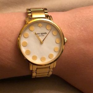 Kate Spade gold-tone watch